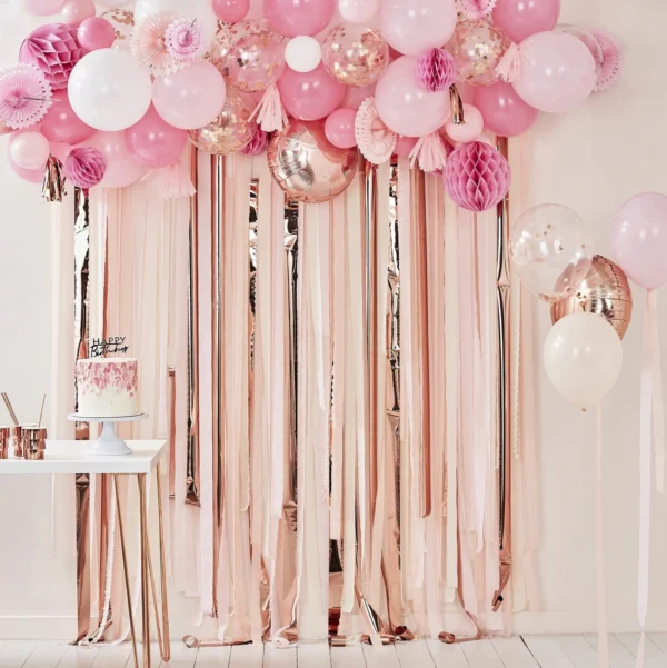 baloni rose gold konfeti1