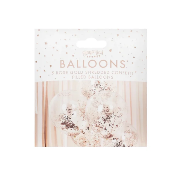 baloni rose gold konfeti3