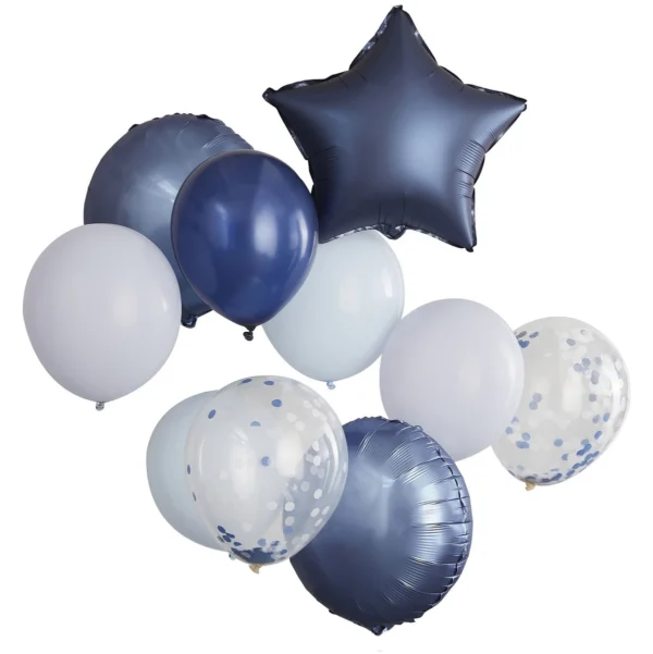 baloni set modro beli2