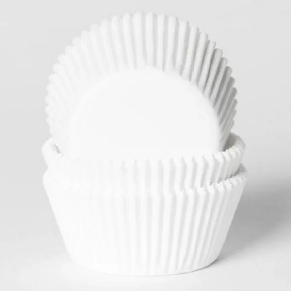 papirnate posodice mafine 500kom bele hom