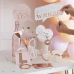 set dekoracije za dekliscino rose gold2