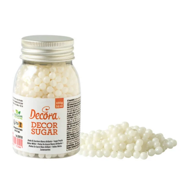 sladkorne perlice bele 100g decora